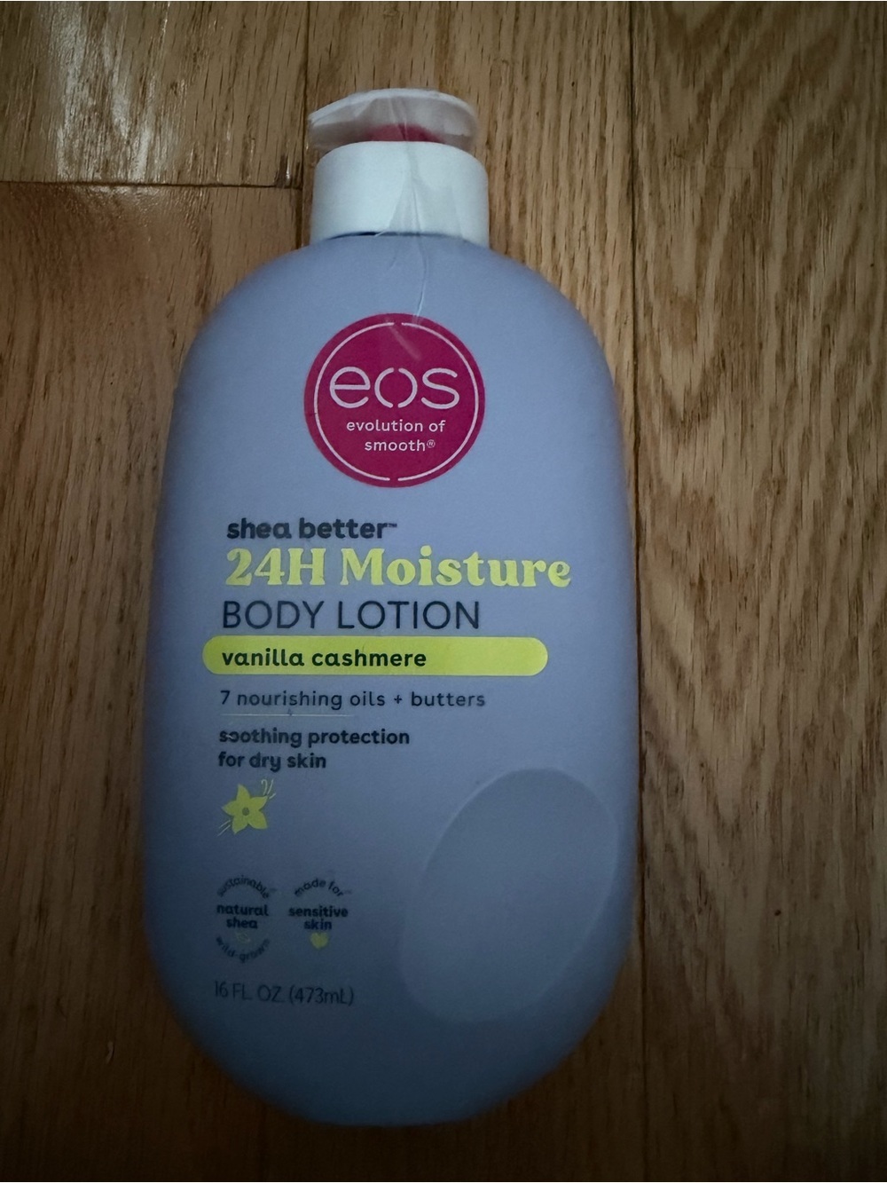 eos Body Lotion in Vanilla Cashmere